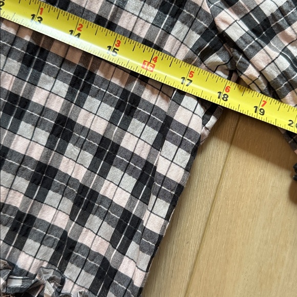 GANNI Gingham Ruffle dress size 34 / size 2 - Picture 5 of 6